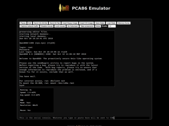 pca86 screenshot
