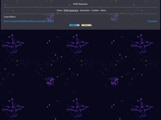 rom-dissection screenshot
