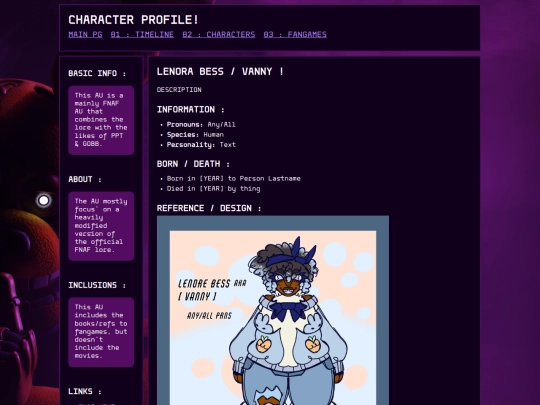 charpgs/vanny screenshot
