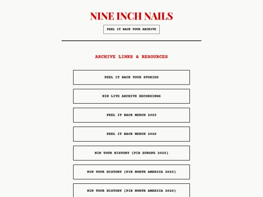 links screenshot