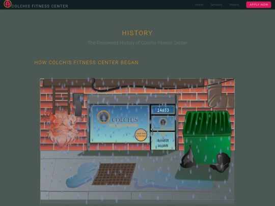 history screenshot