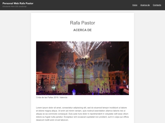 acercade screenshot