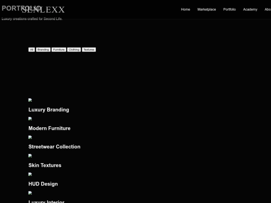 portfolio screenshot