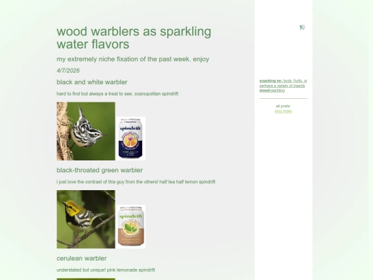 blog/warblrs screenshot