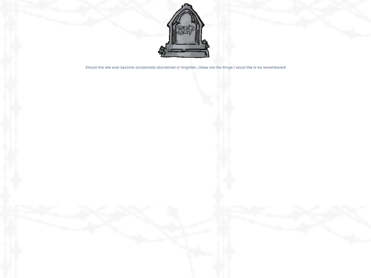 blog/webgrave screenshot