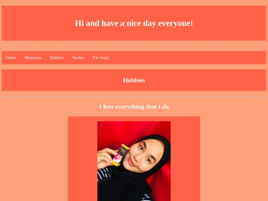 hobbies screenshot