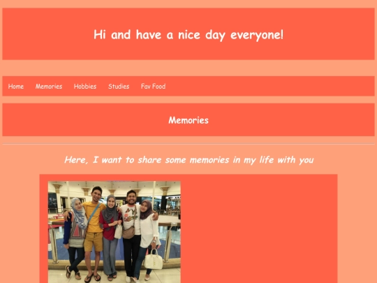 memories screenshot
