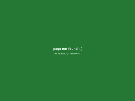 not_found screenshot