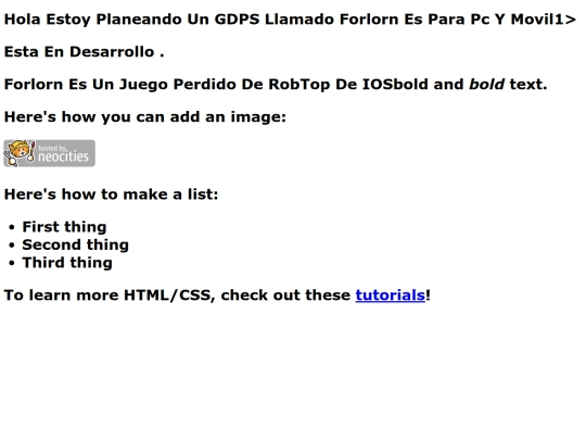 index screenshot