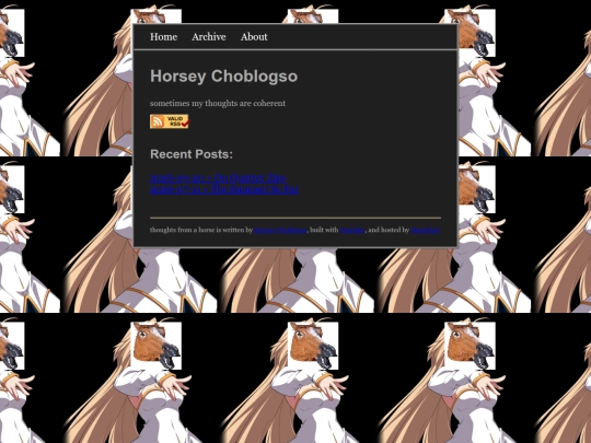 blog screenshot