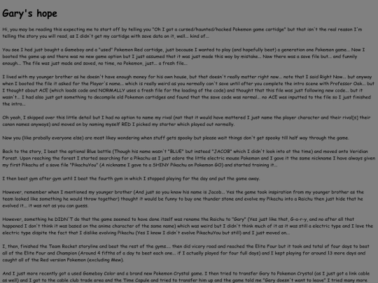 GarysHope screenshot