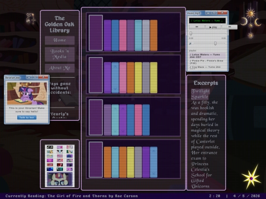 library screenshot