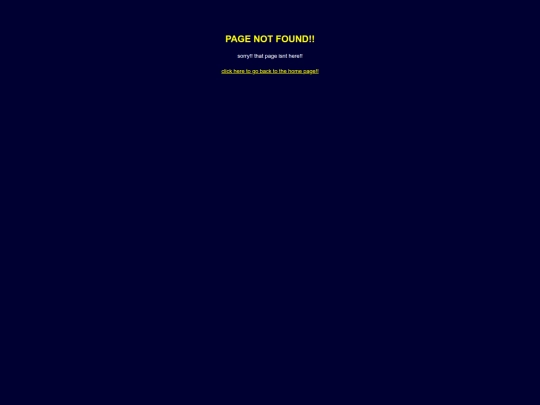 not_found screenshot