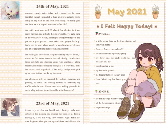 diary/may/minette screenshot