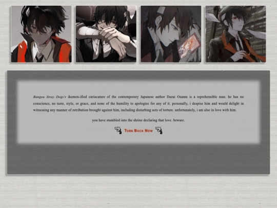 shrine/husband/dazai screenshot