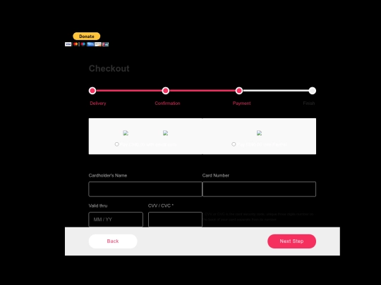 checkout screenshot