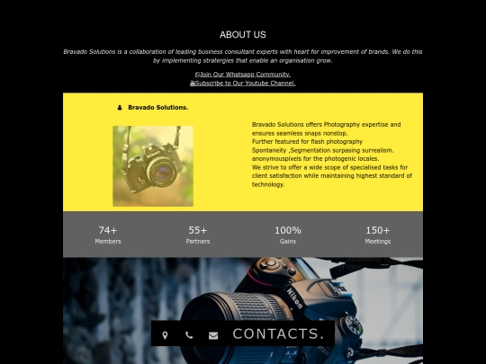 footer screenshot