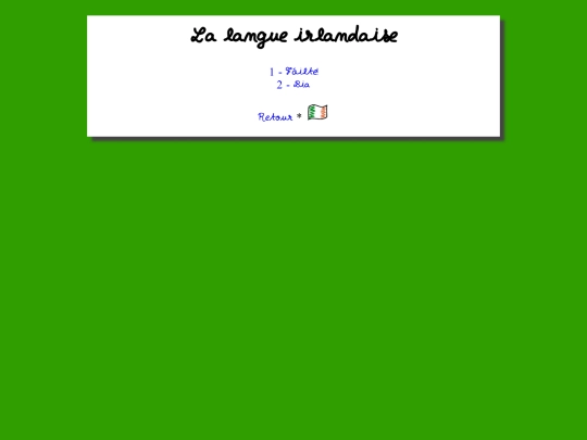 francais/langue screenshot