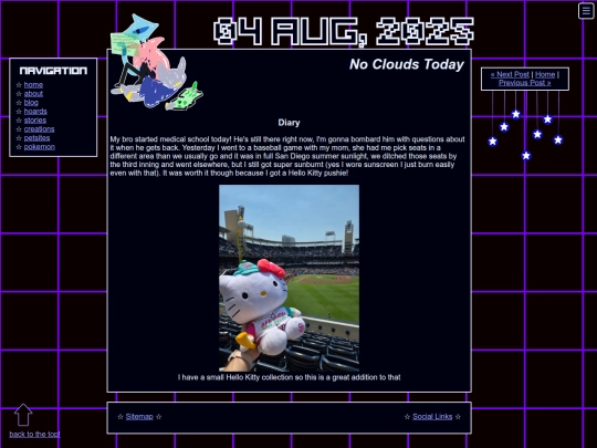 blog/posts/2025-08-04-No-Clouds-Today screenshot
