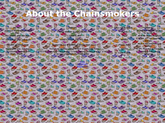 AboutChainsmokers screenshot
