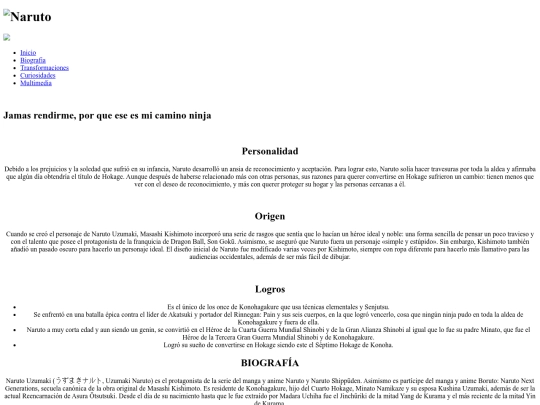 biografia screenshot