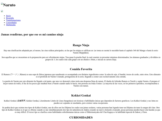 curiosidades screenshot