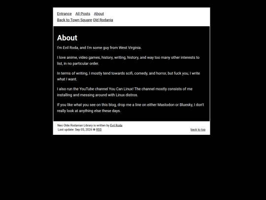 library/info/about screenshot