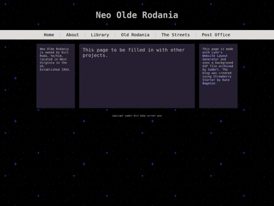 projects screenshot