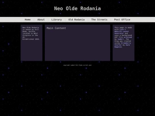 test screenshot
