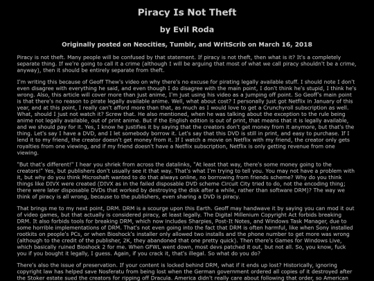 writings/piracy screenshot