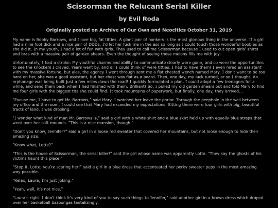 writings/scissorman screenshot