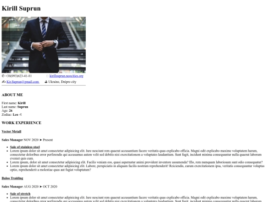 Second Homework screenshot