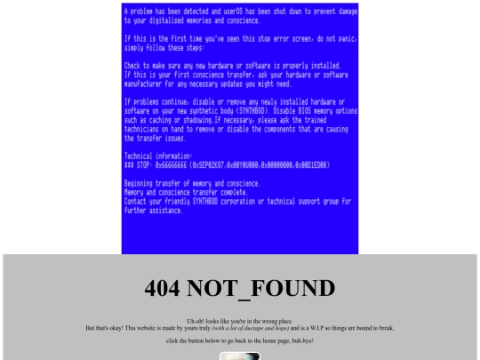 not_found screenshot