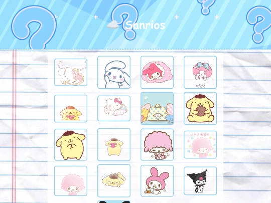 sanrio screenshot
