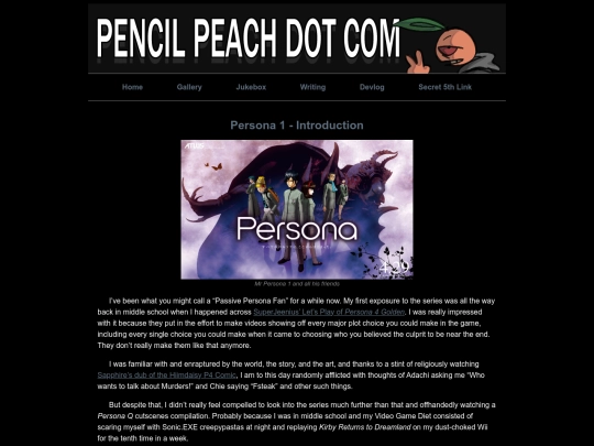 Writing/Persona/Persona1intro screenshot