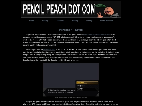 Writing/Persona/Persona1setup screenshot