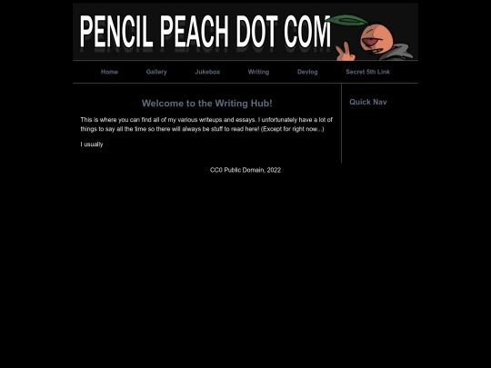Writing/writinghub screenshot