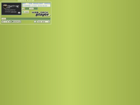 webdeck-player screenshot