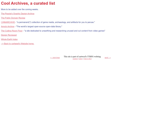 Resources/archive_list screenshot