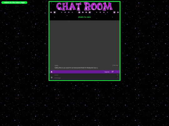 chatroom screenshot