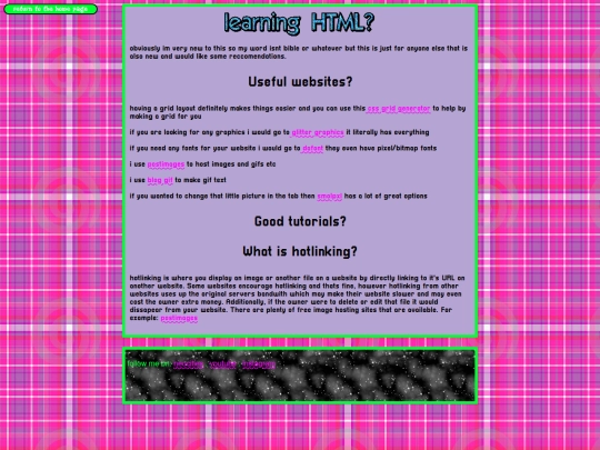 learninghtml screenshot