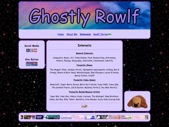 interests screenshot