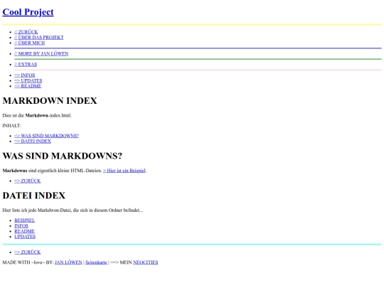cool-project/md screenshot
