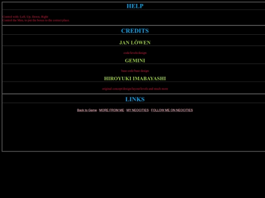 games/sokoban/help screenshot