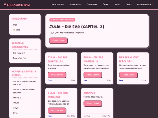geschichten-html-seite screenshot