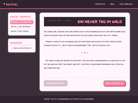 geschichten-html-seite/story/series/example/ch1 screenshot