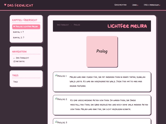 geschichten-html-seite/story/series/feenlicht/pro screenshot