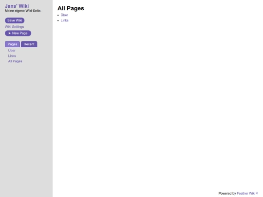 jan-wiki/Jans' Wiki (0.0.1) screenshot