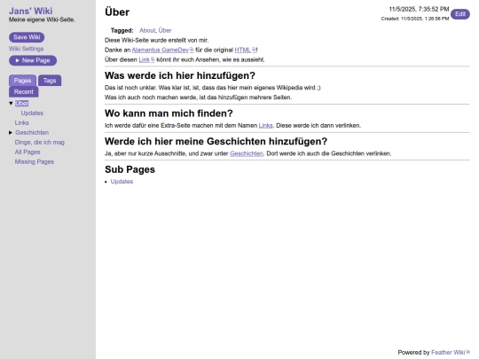 jan-wiki/Jans' Wiki (0.1.1) screenshot