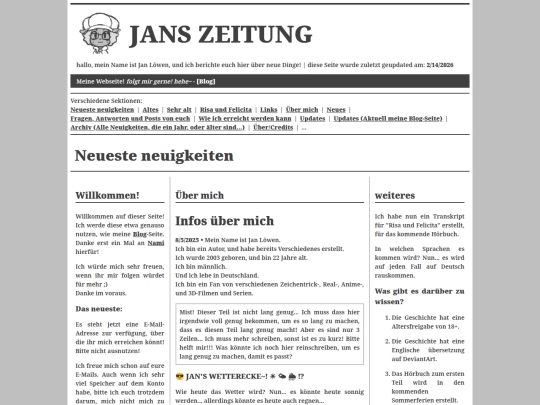 janzeitung screenshot